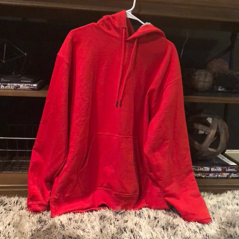 Red Champion Hoodie